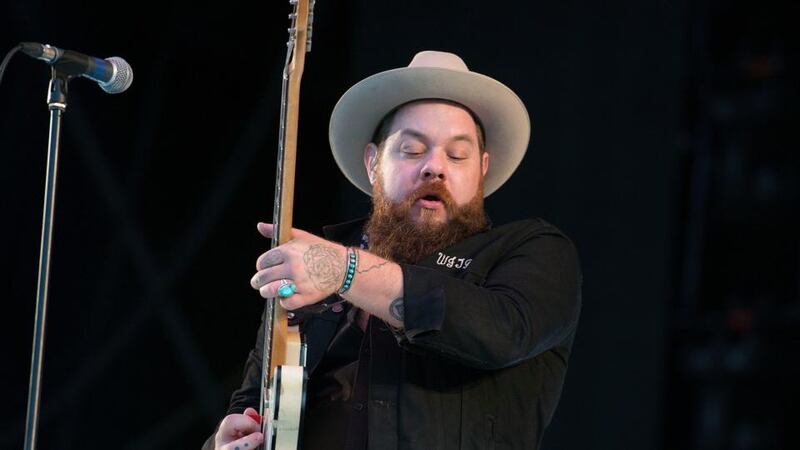 Nathaniel Rateliff and the Night Sweats on the main stage at Electric Picnic. Photograph: Dave Meehan