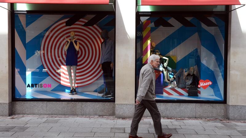 Brown Thomas windows by Maser: “There was a nice bit of wedge in it. And it was great to do. I was a designer and you get to design these windows.” Photograph: Eric Luke