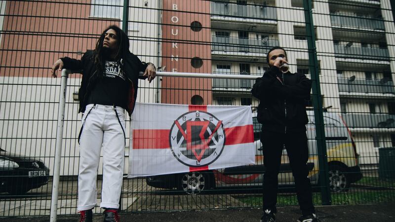 Bob Vylan. Photograph: Elliot Gage