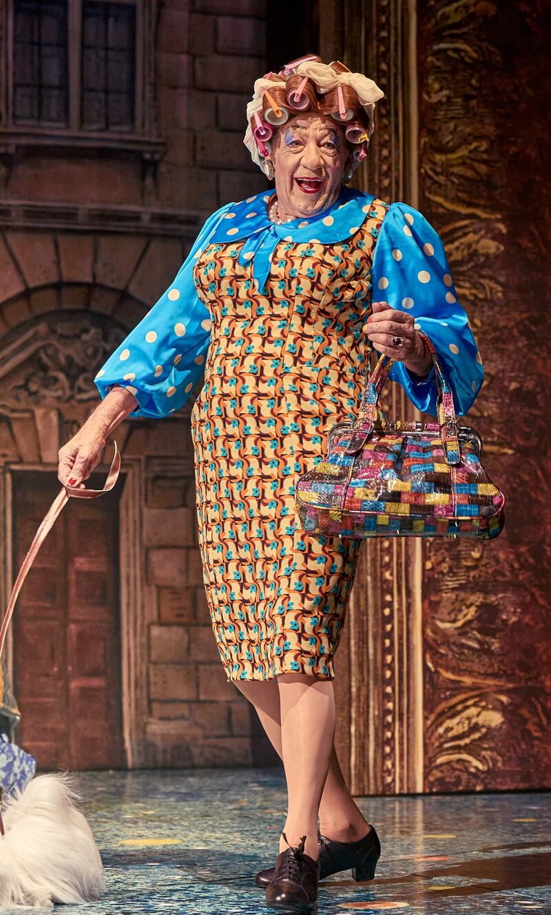 Ian McKellen: 'I’ve got some tap shoes. Fortunately, Mother Goose doesn’t have to be able to do either of those things very well! Mother Goose just isn’t a great singer or dancer'. Photograph:  Manuel Harlan