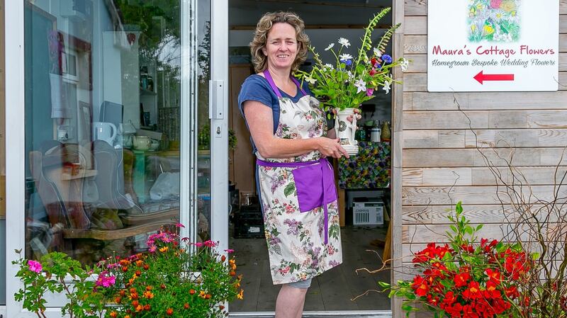 Maura Sheehy started Maura’s Cottage Flowers in 2015.