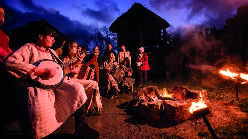 Fun times at the Irish National Heritage Park