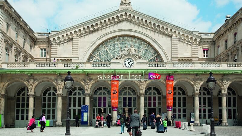 Gare de l’Est railway station in Paris. Photograph: Amélie Dupont/Paris Tourist Office