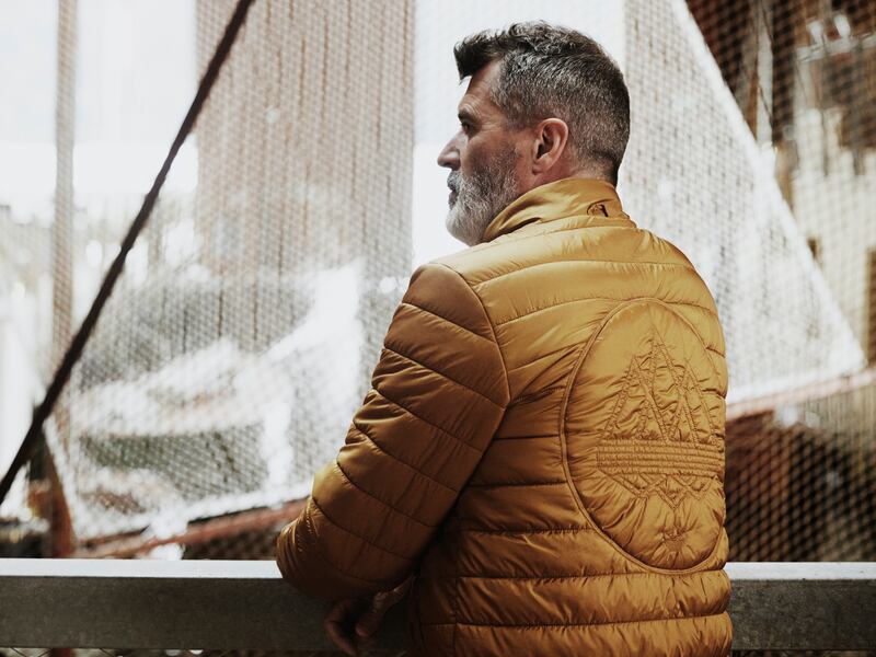 Roy Keane in new Adidas collection. Photograph: Kevin Cummins/Adidas