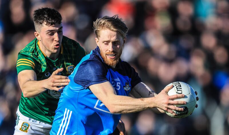 Killian O'Gara: caught the eye up front for Dublin in the impressive victory over Meath. Photograph: Evan Treacy/Inpho 